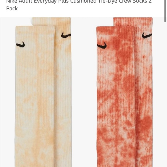 Nike tie dye 2pack socks - Picture 4 of 6